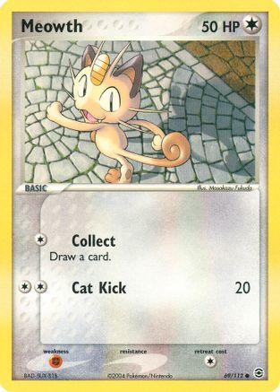Meowth (Reverse Holofoil)