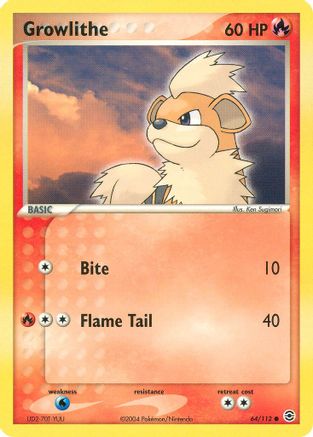 Growlithe (Reverse Holofoil)