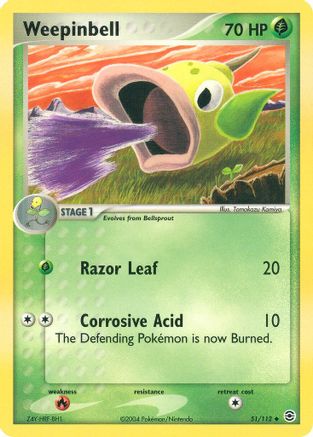 Weepinbell (Reverse Holofoil)