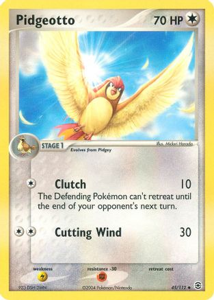 Pidgeotto (Reverse Holofoil)