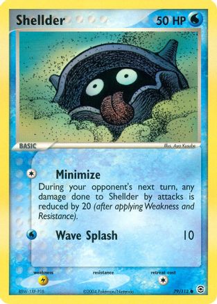 Shellder (Reverse Holofoil)