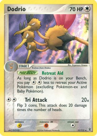 Dodrio (Reverse Holofoil)