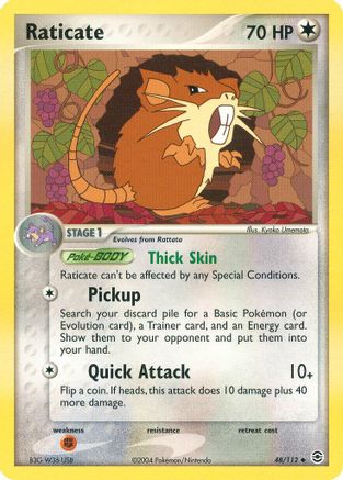 Raticate (Reverse Holofoil)