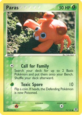 Paras (Reverse Holofoil)