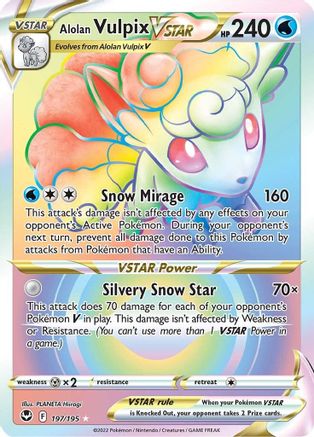 Alolan Vulpix VSTAR (Secret) (Holofoil)