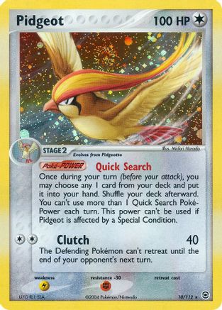 Pidgeot (Holofoil)