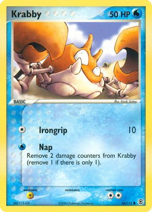 Krabby (Reverse Holofoil)