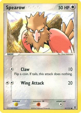 Spearow (Reverse Holofoil)