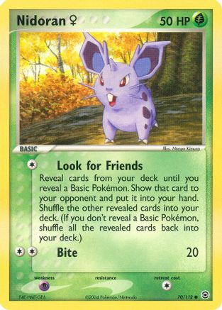 Nidoran F (Reverse Holofoil)