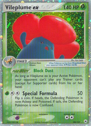 Vileplume ex (Holofoil)