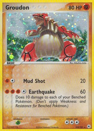 Groudon (Holofoil)