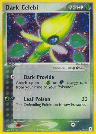 Dark Celebi (Reverse Holofoil)