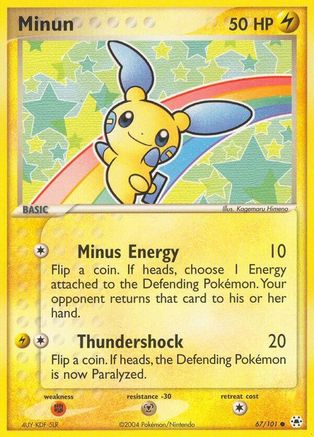 Minun (Reverse Holofoil)