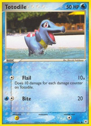 Totodile (Reverse Holofoil)