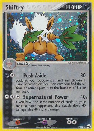 Shiftry (Reverse Holofoil)