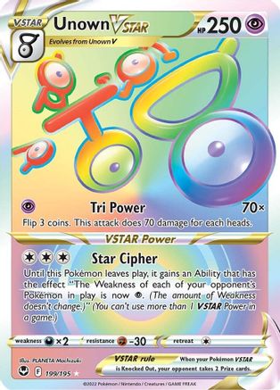 Unown VSTAR (Secret) (Holofoil)