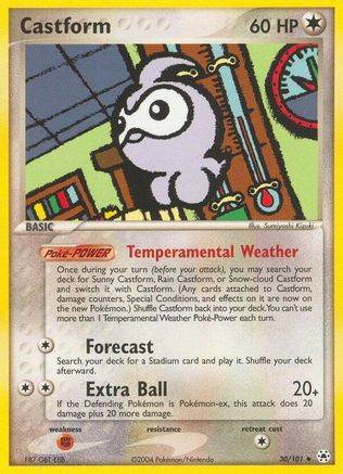 Castform (Reverse Holofoil)