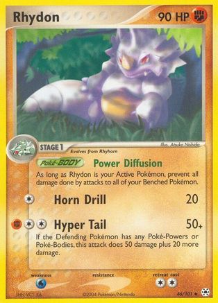 Rhydon (Reverse Holofoil)