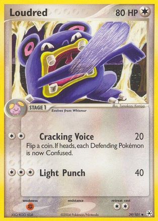 Loudred (Reverse Holofoil)