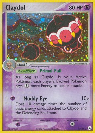 Claydol - 2/101 (Holofoil)