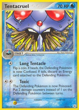 Tentacruel (Reverse Holofoil)