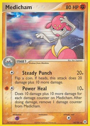 Medicham - 42/101 (Reverse Holofoil)