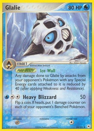Glalie (Reverse Holofoil)