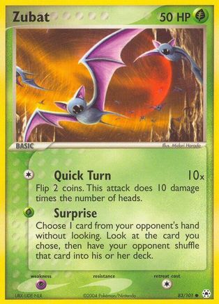 Zubat (Reverse Holofoil)