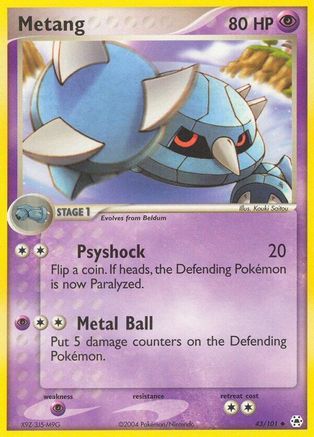Metang - 43/101 (Reverse Holofoil)