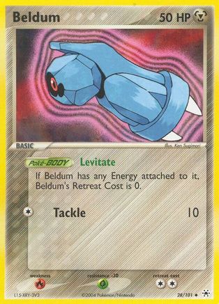 Beldum - 28/101 (Reverse Holofoil)