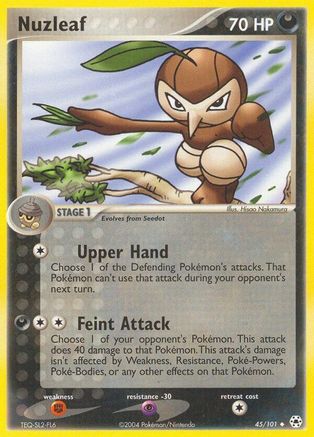 Nuzleaf (Reverse Holofoil)