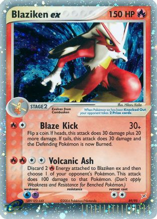 Blaziken ex (Holofoil)
