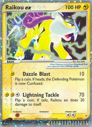Raikou ex (Holofoil)