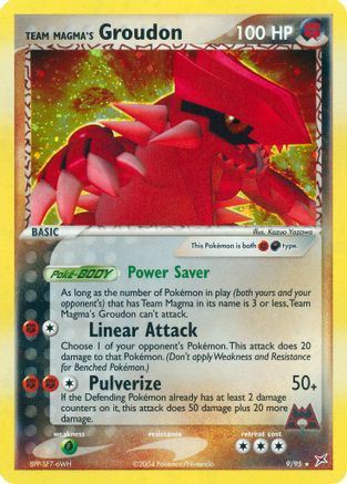 Team Magma's Groudon (Holofoil)