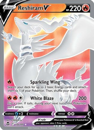 Reshiram V (Full Art) (Holofoil)