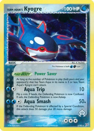 Team Aqua's Kyogre (Holofoil)