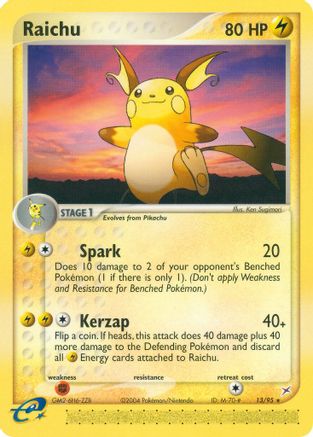 Raichu (Reverse Holofoil)