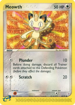 Meowth (Reverse Holofoil)