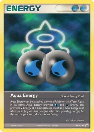 Aqua Energy (Reverse Holofoil)