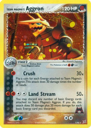 Team Magma's Aggron (Holofoil)
