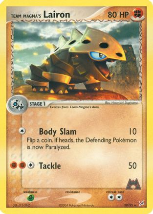 Team Magma's Lairon - 20/95 (Reverse Holofoil)