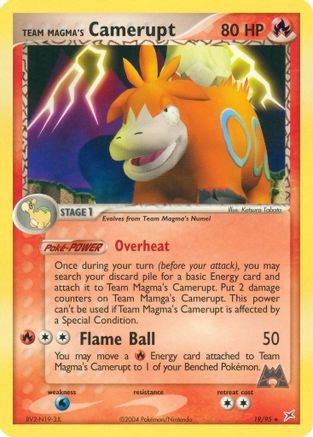 Team Magma's Camerupt (Reverse Holofoil)