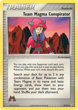 Team Magma Conspirator (Reverse Holofoil)