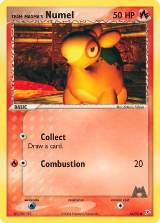 Team Magma's Numel (Reverse Holofoil)