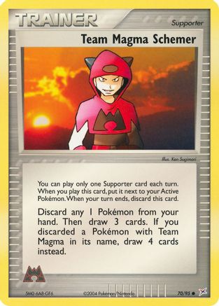 Team Magma Schemer (Reverse Holofoil)