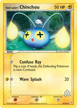 Team Aqua's Chinchou (Reverse Holofoil)