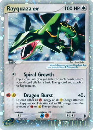 Rayquaza ex (Holofoil)