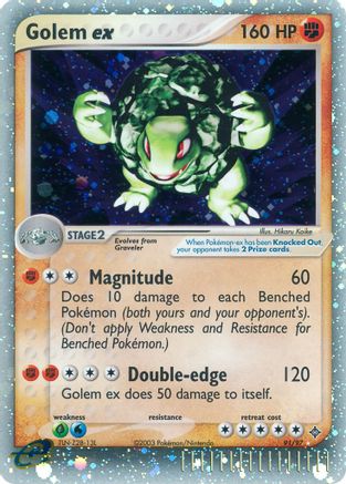 Golem ex (Holofoil)