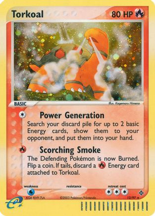 Torkoal (Reverse Holofoil)