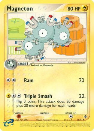 Magneton - 35/97 (Reverse Holofoil)